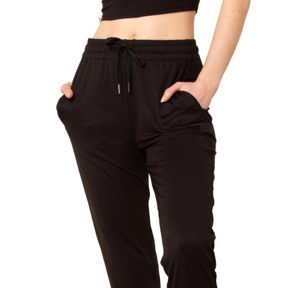 KYODAN Day-to-Day Low-Key Joggers in Heathered Pink - Picture 10 of 16